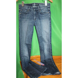 7 For All Mankind Blue Jeans Size Women's 25 115561